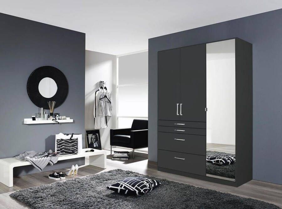 Rauch Kledingkast Harburg bestseller in de slaapkamer Slaapkamerkast garderobe met spiegel - Foto 7