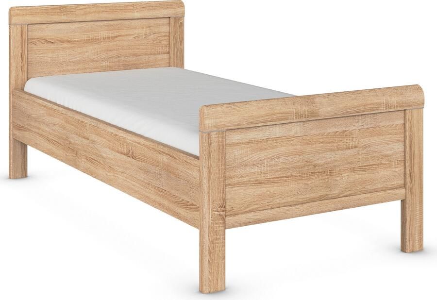 Rauch Bed Eenpersoons Stollenbed EVELYN in comfortabele hoogte van houtmateriaal in elegante stijl made in germany - Foto 9