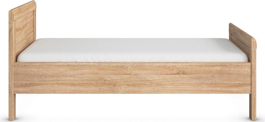 Rauch Bed Eenpersoons Stollenbed EVELYN in comfortabele hoogte van houtmateriaal in elegante stijl made in germany - Foto 8
