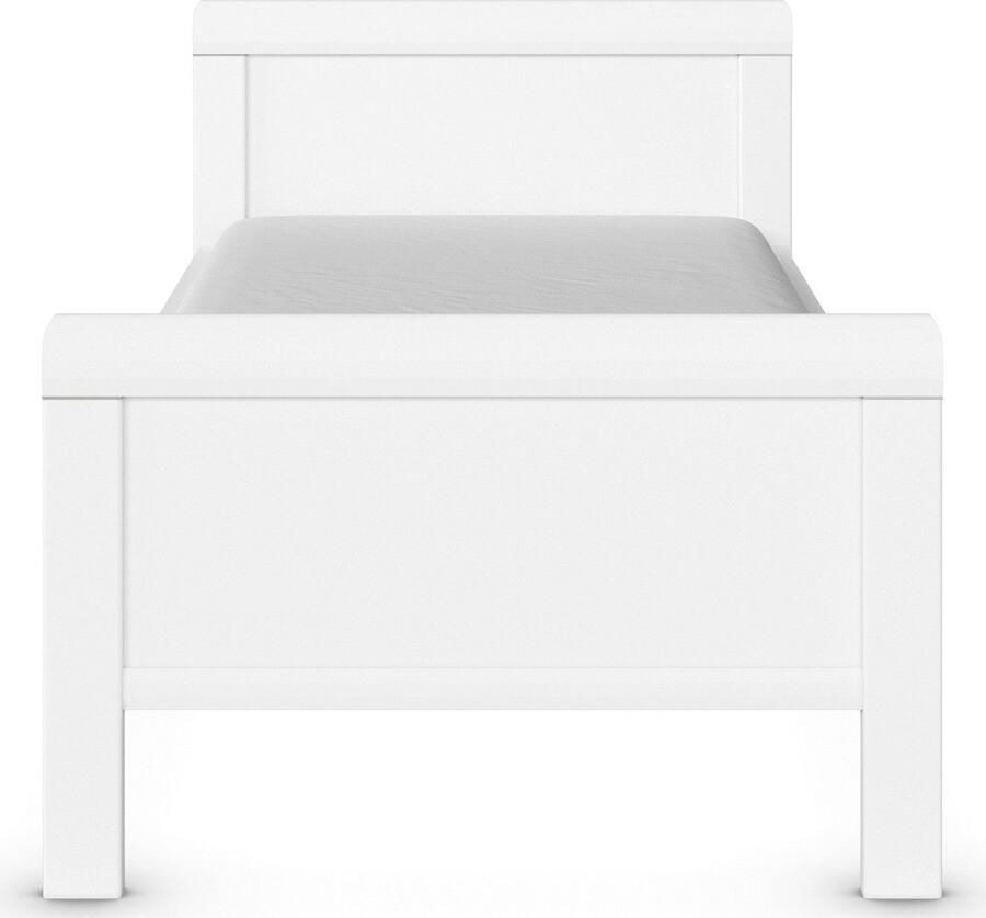 Rauch Bed Eenpersoons Stollenbed EVELYN in comfortabele hoogte van houtmateriaal in elegante stijl made in germany - Foto 4