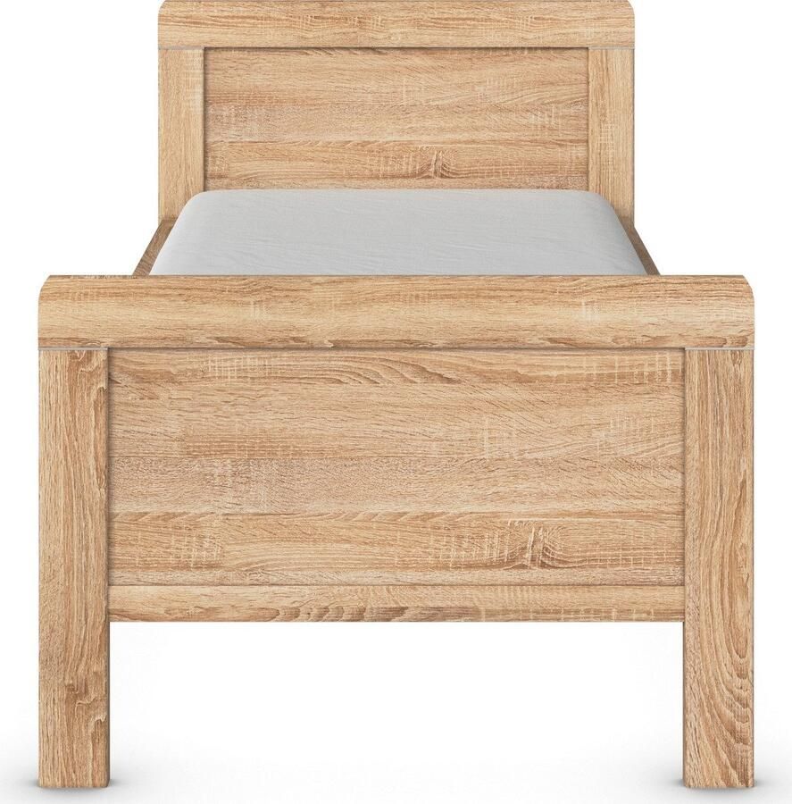 Rauch Bed Eenpersoons Stollenbed EVELYN in comfortabele hoogte van houtmateriaal in elegante stijl made in germany - Foto 3