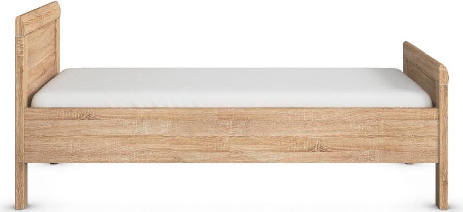 Rauch Bed Eenpersoons Stollenbed EVELYN in comfortabele hoogte van houtmateriaal in elegante stijl made in germany - Foto 8