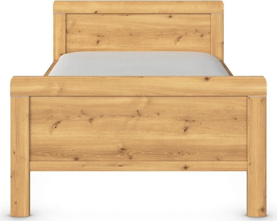 Rauch Bed Eenpersoons Stollenbed EVELYN in comfortabele hoogte van houtmateriaal in elegante stijl made in germany - Foto 5