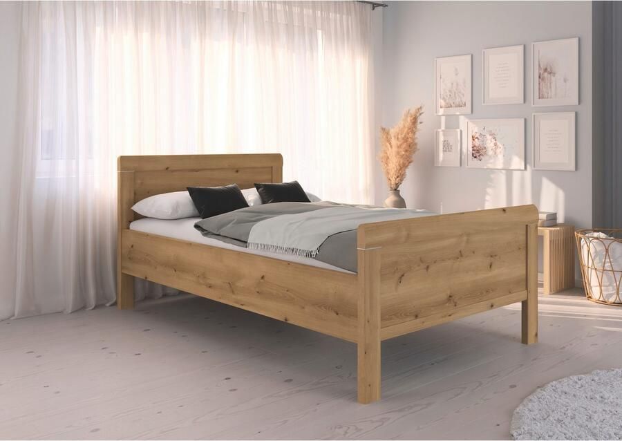 Rauch Bed Eenpersoons Stollenbed EVELYN in comfortabele hoogte van houtmateriaal in elegante stijl made in germany - Foto 6