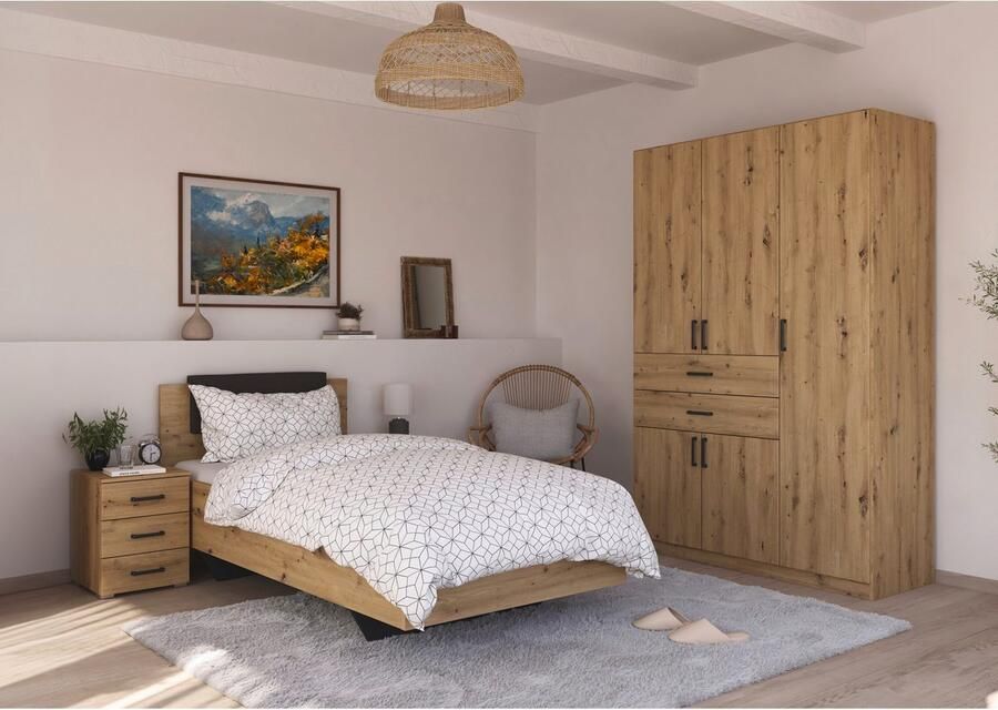 Rauch Bed Maika met een afneembare bekleding van imitatieleer - Foto 3