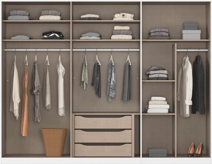 Rauch Draaideurkast Bellezza inclusief lade-inzet wasindeling en verdere accessoires - Foto 16