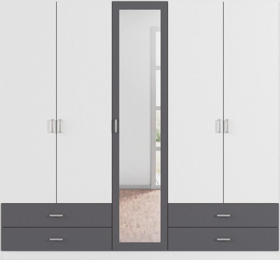 Rauch Draaideurkast Borbona Kledingkast kast garderobe waskast BORBONA in 2 breedtes - Foto 11