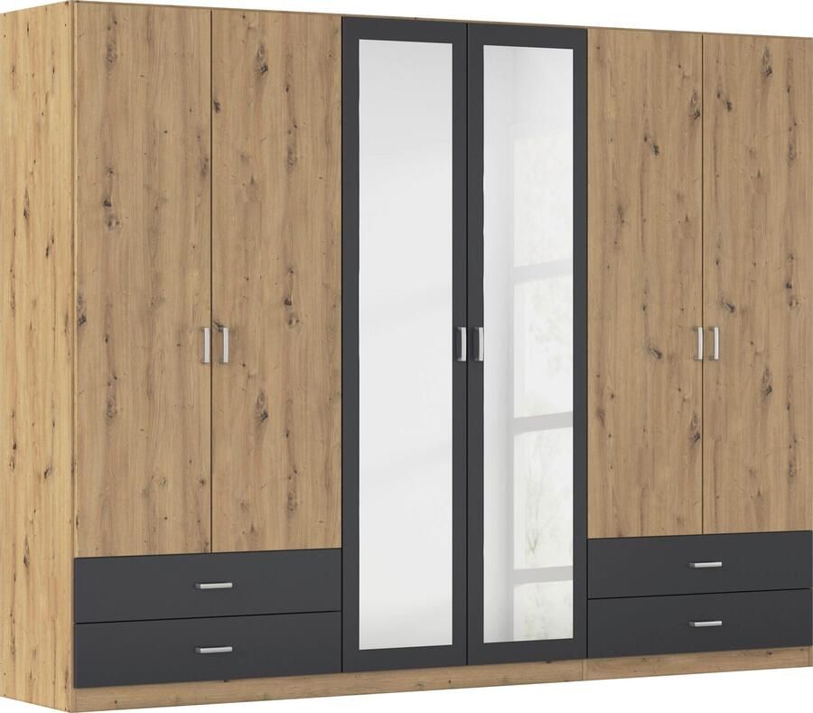 Rauch Draaideurkast Borbona Kledingkast kast garderobe waskast BORBONA in 2 breedtes - Foto 16