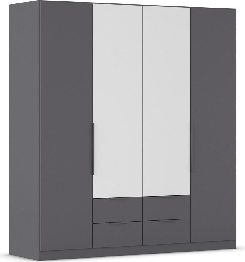 Rauch Draaideurkast Kledingkast garderobe KREFELD optioneel met spiegel met 3 greepvarianten incl. praktische lades made in germany - Foto 20
