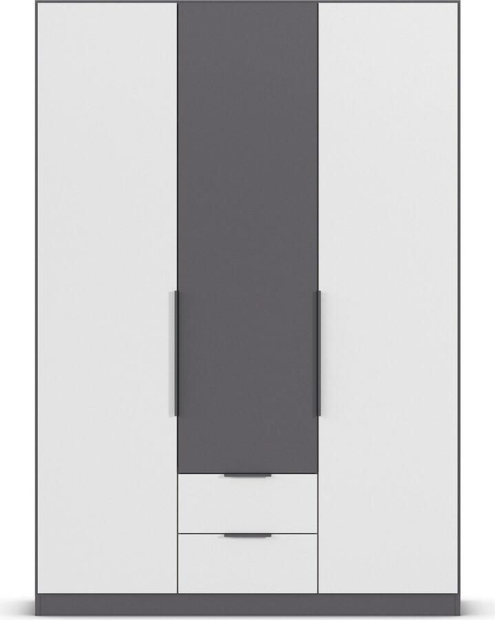 Rauch Draaideurkast Kledingkast garderobe KREFELD optioneel met spiegel met 3 greepvarianten incl. praktische lades made in germany - Foto 13