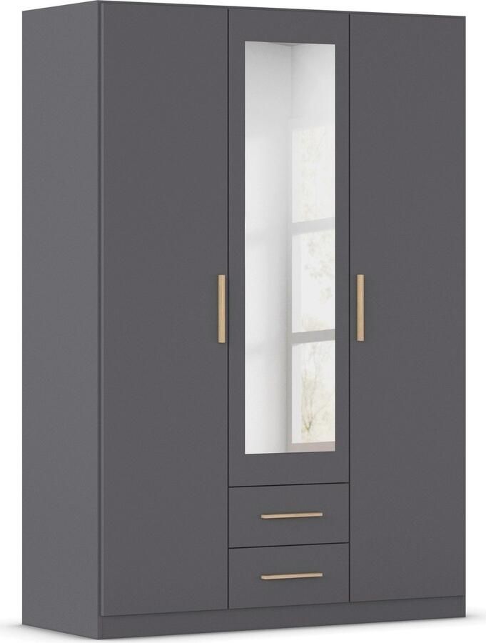Rauch Draaideurkast Kledingkast garderobe KREFELD optioneel met spiegel met 3 greepvarianten incl. praktische lades made in germany - Foto 20