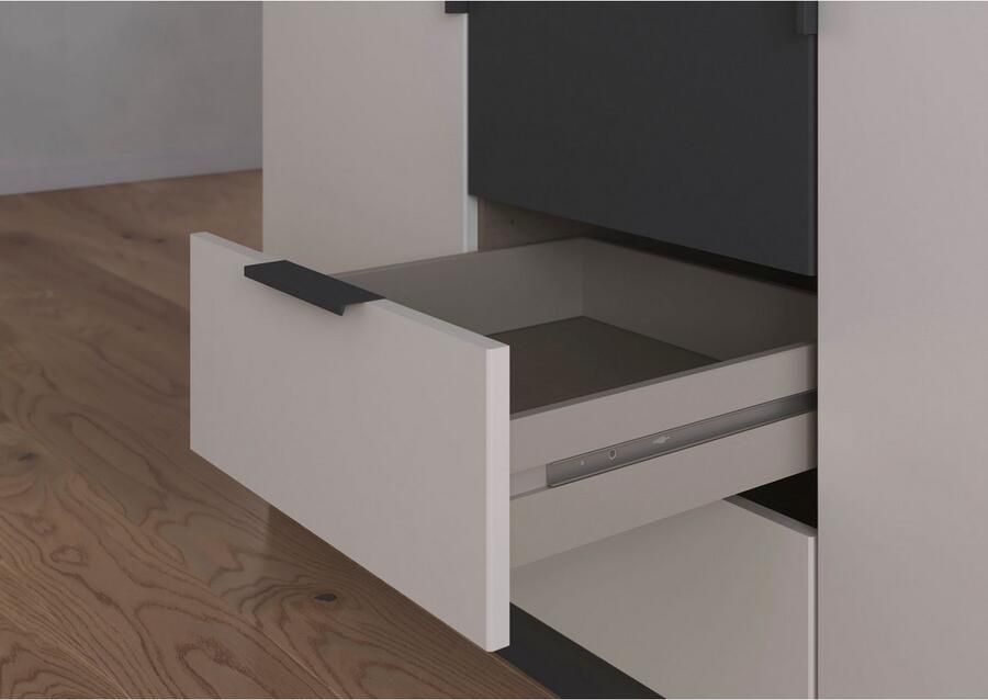 Rauch Draaideurkast Kledingkast garderobe KREFELD optioneel met spiegel met 3 greepvarianten incl. praktische lades made in germany - Foto 15