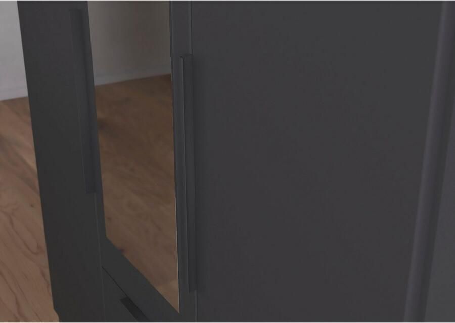 Rauch Draaideurkast Kledingkast garderobe KREFELD optioneel met spiegel met 3 greepvarianten incl. praktische lades made in germany - Foto 16