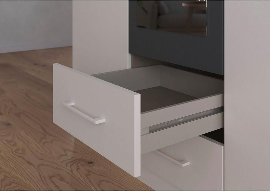 Rauch Draaideurkast Kledingkast garderobe KREFELD optioneel met spiegel met 3 greepvarianten incl. praktische lades made in germany - Foto 16