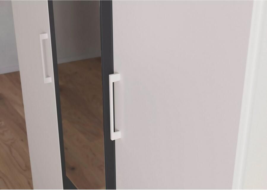 Rauch Draaideurkast Kledingkast garderobe KREFELD optioneel met spiegel met 3 greepvarianten incl. praktische lades made in germany - Foto 15