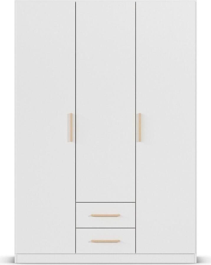 Rauch Draaideurkast Kledingkast garderobe KREFELD optioneel met spiegel met 3 greepvarianten incl. praktische lades made in germany - Foto 14