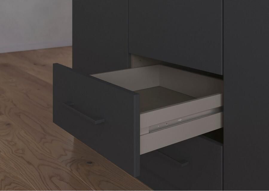 Rauch Draaideurkast Kledingkast garderobe KREFELD optioneel met spiegel met 3 greepvarianten incl. praktische lades made in germany - Foto 15