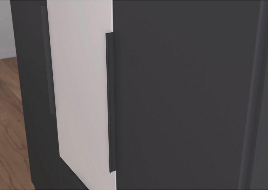 Rauch Draaideurkast Kledingkast garderobe KREFELD optioneel met spiegel met 3 greepvarianten incl. praktische lades made in germany - Foto 17