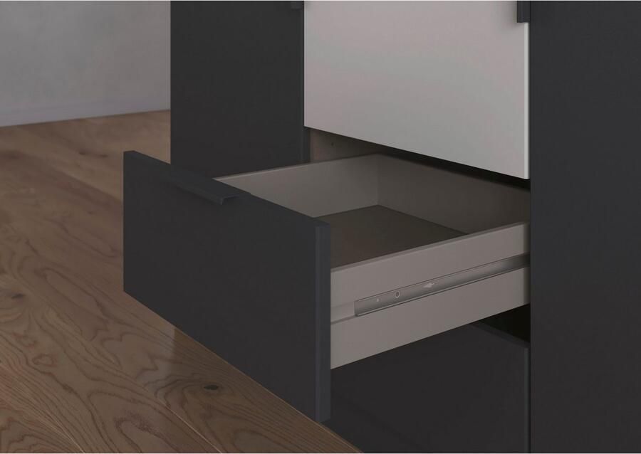 Rauch Draaideurkast Kledingkast garderobe KREFELD optioneel met spiegel met 3 greepvarianten incl. praktische lades made in germany - Foto 18