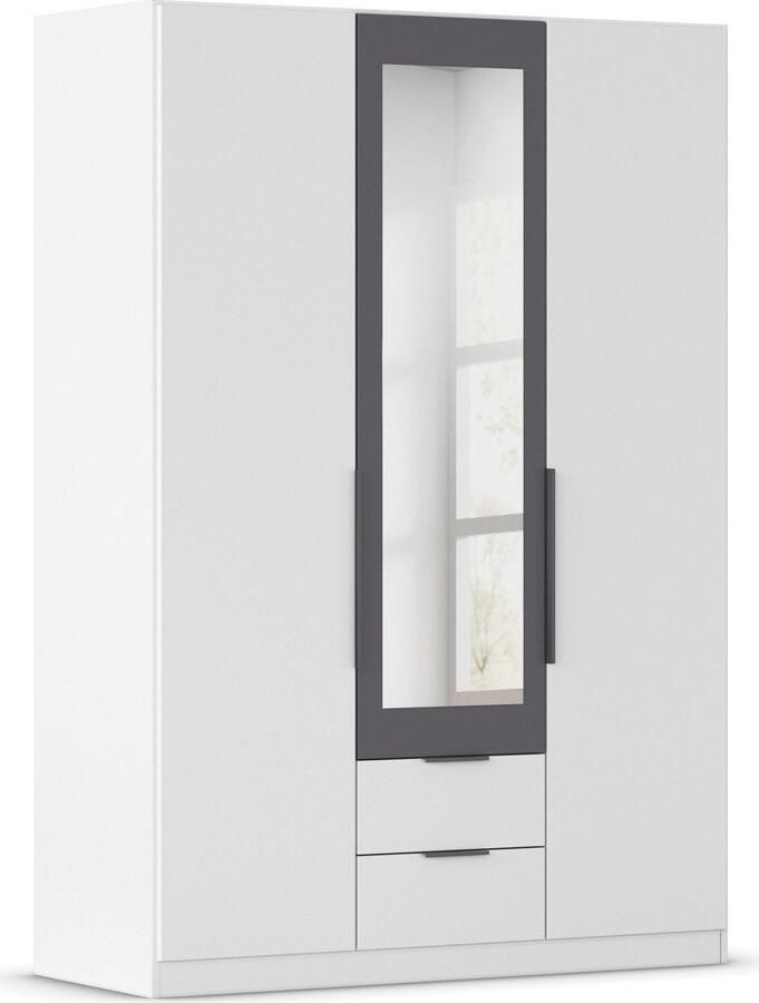 Rauch Draaideurkast Kledingkast garderobe KREFELD optioneel met spiegel met 3 greepvarianten incl. praktische lades made in germany - Foto 19