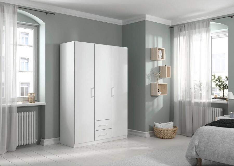 Rauch Draaideurkast Kledingkast garderobe KREFELD optioneel met spiegel met 3 greepvarianten incl. praktische lades made in germany - Foto 15