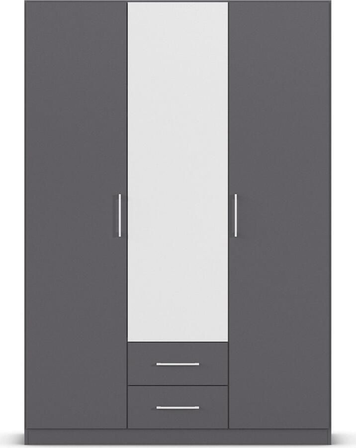 Rauch Draaideurkast Kledingkast garderobe KREFELD optioneel met spiegel met 3 greepvarianten incl. praktische lades made in germany - Foto 14