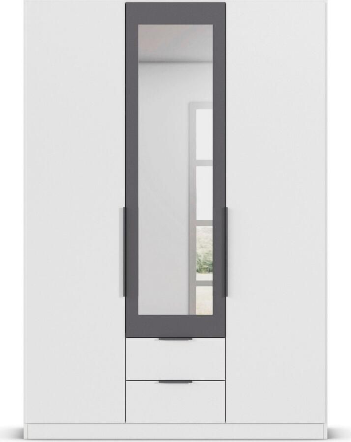 Rauch Draaideurkast Kledingkast garderobe KREFELD optioneel met spiegel met 3 greepvarianten incl. praktische lades made in germany - Foto 14