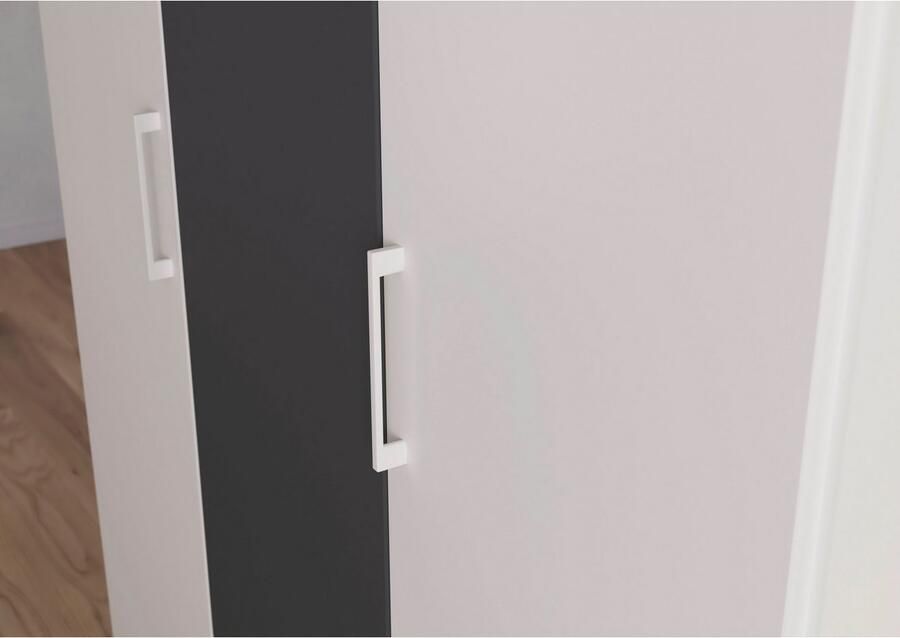 Rauch Draaideurkast Kledingkast garderobe KREFELD optioneel met spiegel met 3 greepvarianten incl. praktische lades made in germany - Foto 18