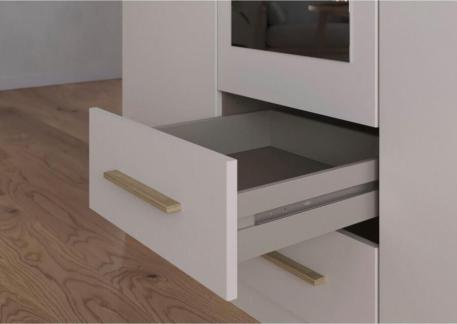 Rauch Draaideurkast Kledingkast garderobe KREFELD optioneel met spiegel met 3 greepvarianten incl. praktische lades made in germany - Foto 18