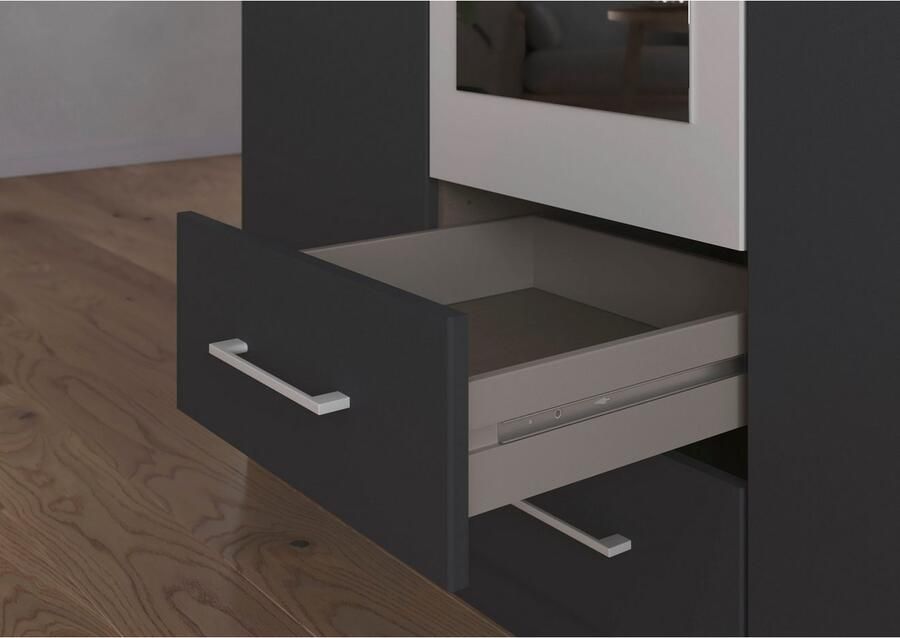 Rauch Draaideurkast Kledingkast garderobe KREFELD optioneel met spiegel met 3 greepvarianten incl. praktische lades made in germany - Foto 16