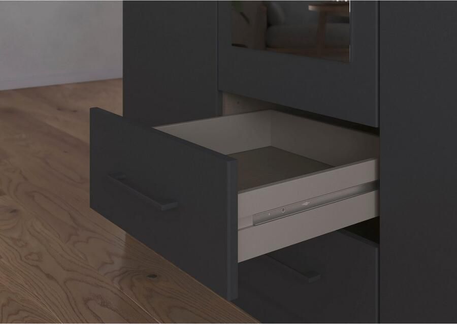 Rauch Draaideurkast Kledingkast garderobe KREFELD optioneel met spiegel met 3 greepvarianten incl. praktische lades made in germany - Foto 17