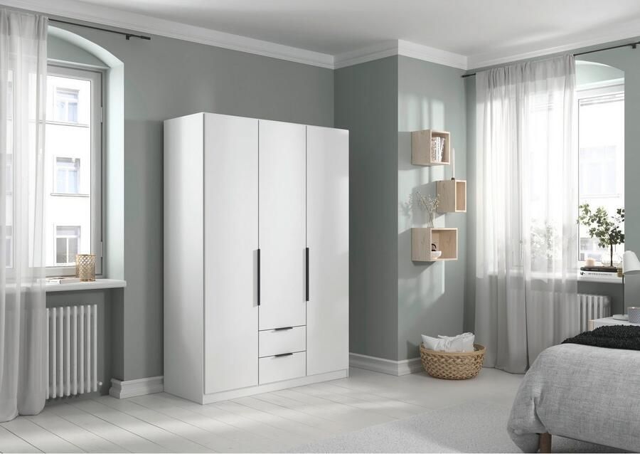 Rauch Draaideurkast Kledingkast garderobe KREFELD optioneel met spiegel met 3 greepvarianten incl. praktische lades made in germany - Foto 18