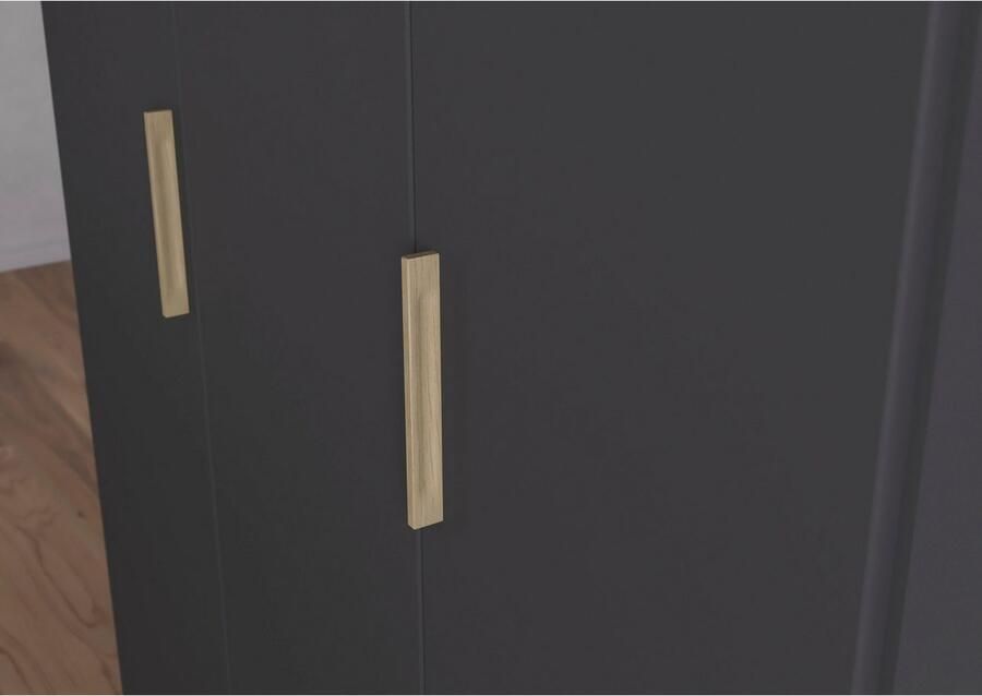 Rauch Draaideurkast Kledingkast garderobe KREFELD optioneel met spiegel met 3 greepvarianten incl. praktische lades made in germany - Foto 16