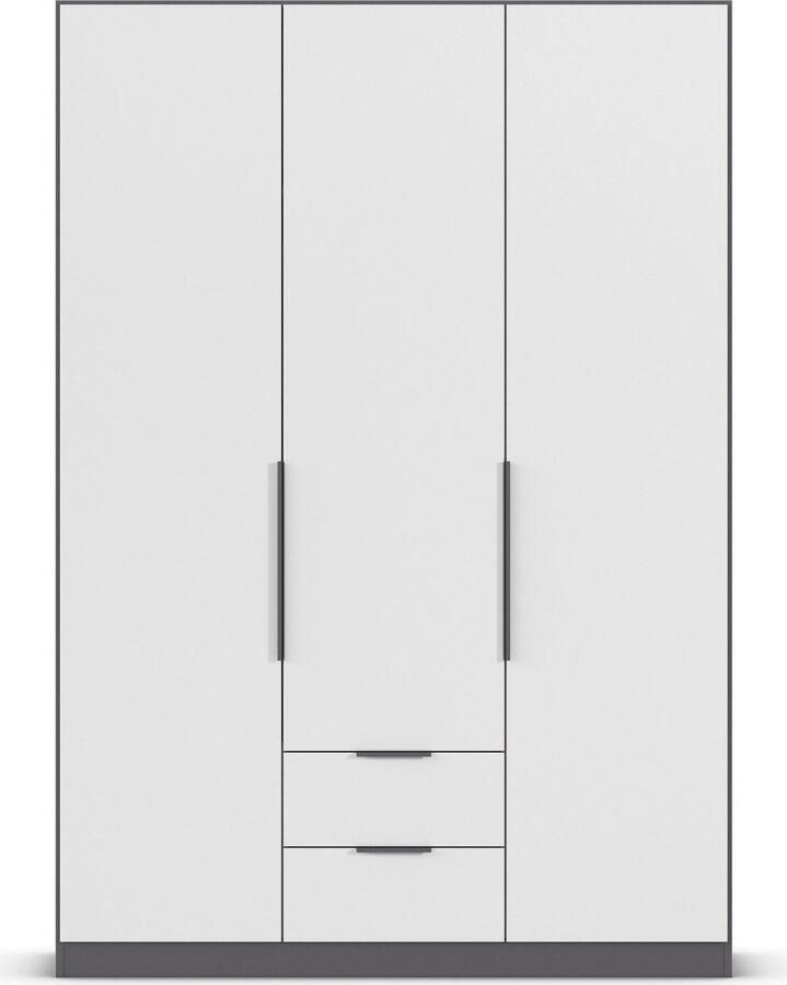 Rauch Draaideurkast Kledingkast garderobe KREFELD optioneel met spiegel met 3 greepvarianten incl. praktische lades made in germany - Foto 14