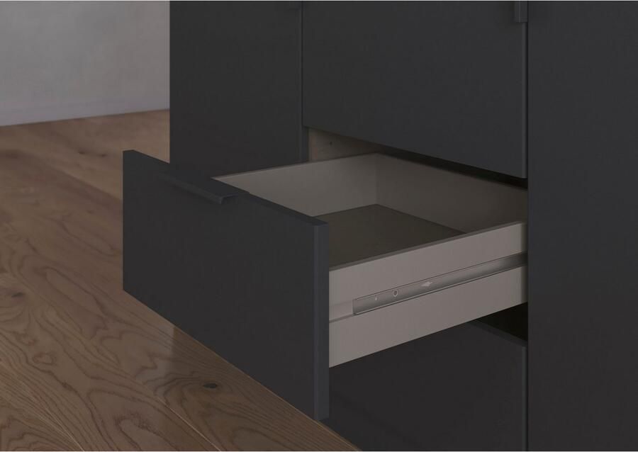 Rauch Draaideurkast Kledingkast garderobe KREFELD optioneel met spiegel met 3 greepvarianten incl. praktische lades made in germany - Foto 15