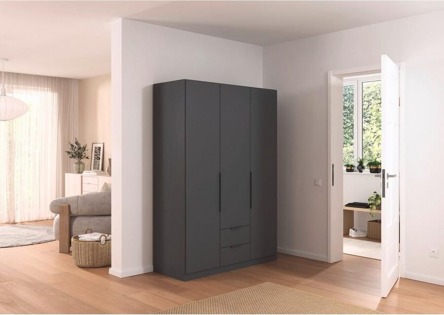 Rauch Draaideurkast Kledingkast garderobe KREFELD optioneel met spiegel met 3 greepvarianten incl. praktische lades made in germany - Foto 14