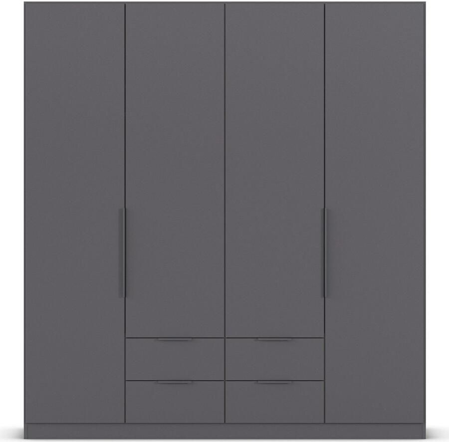 Rauch Draaideurkast Kledingkast garderobe KREFELD optioneel met spiegel met 3 greepvarianten incl. praktische lades made in germany - Foto 20