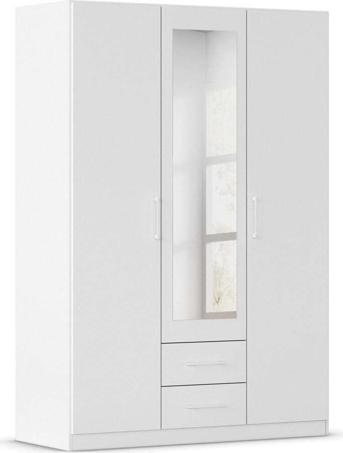 Rauch Draaideurkast Kledingkast garderobe KREFELD optioneel met spiegel met 3 greepvarianten incl. praktische lades made in germany - Foto 18