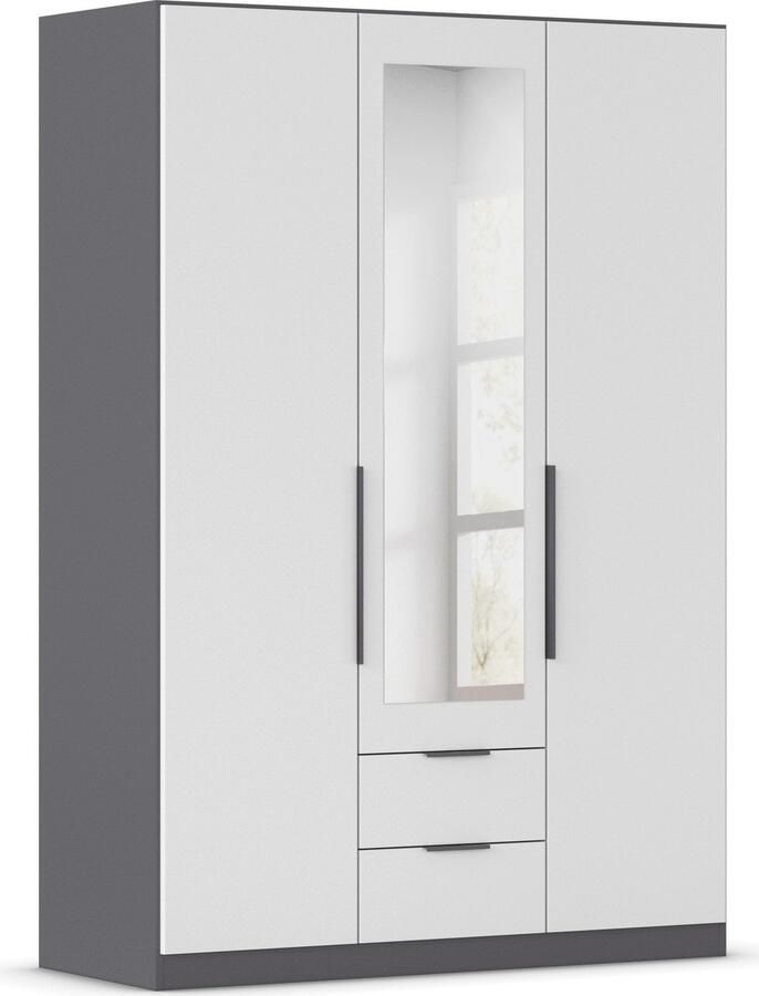 Rauch Draaideurkast Kledingkast garderobe KREFELD optioneel met spiegel met 3 greepvarianten incl. praktische lades made in germany - Foto 20