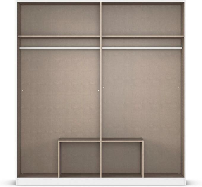 Rauch Draaideurkast Kledingkast garderobe KREFELD optioneel met spiegel met 3 greepvarianten incl. praktische lades made in germany - Foto 17