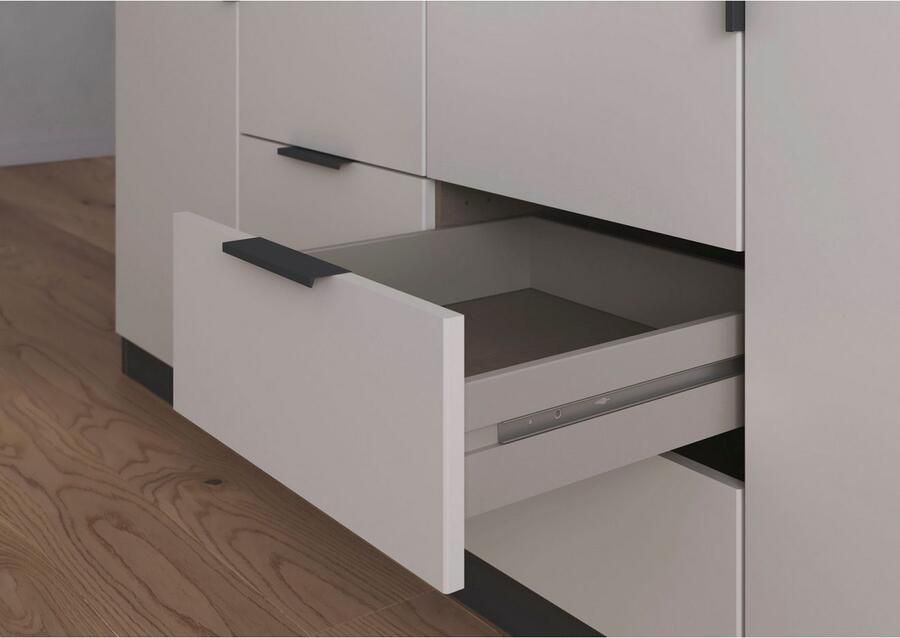 Rauch Draaideurkast Kledingkast garderobe KREFELD optioneel met spiegel met 3 greepvarianten incl. praktische lades made in germany - Foto 15