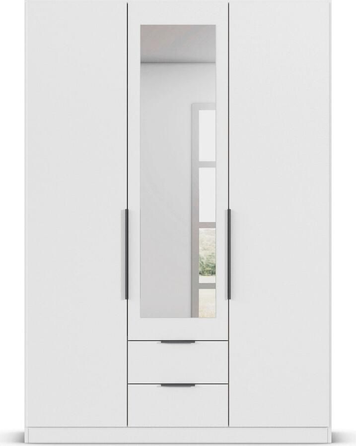 Rauch Draaideurkast Kledingkast garderobe KREFELD optioneel met spiegel met 3 greepvarianten incl. praktische lades made in germany - Foto 13