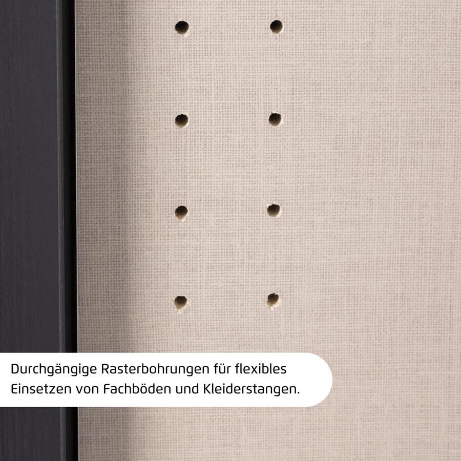 Rauch Draaideurkast Kledingkast garderobe KREFELD optioneel met spiegel met 3 greepvarianten incl. praktische lades made in germany