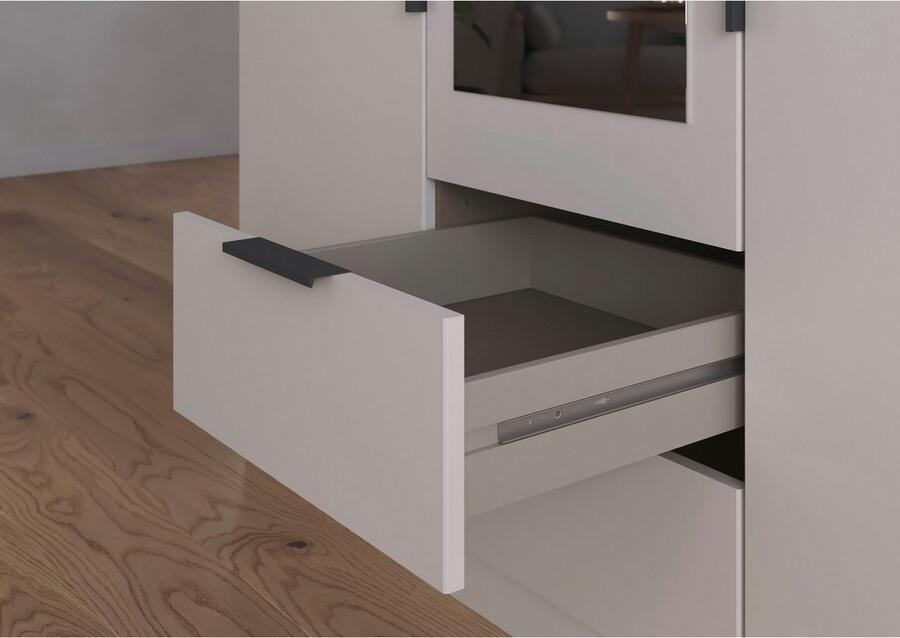 Rauch Draaideurkast Kledingkast garderobe KREFELD optioneel met spiegel met 3 greepvarianten incl. praktische lades made in germany - Foto 17