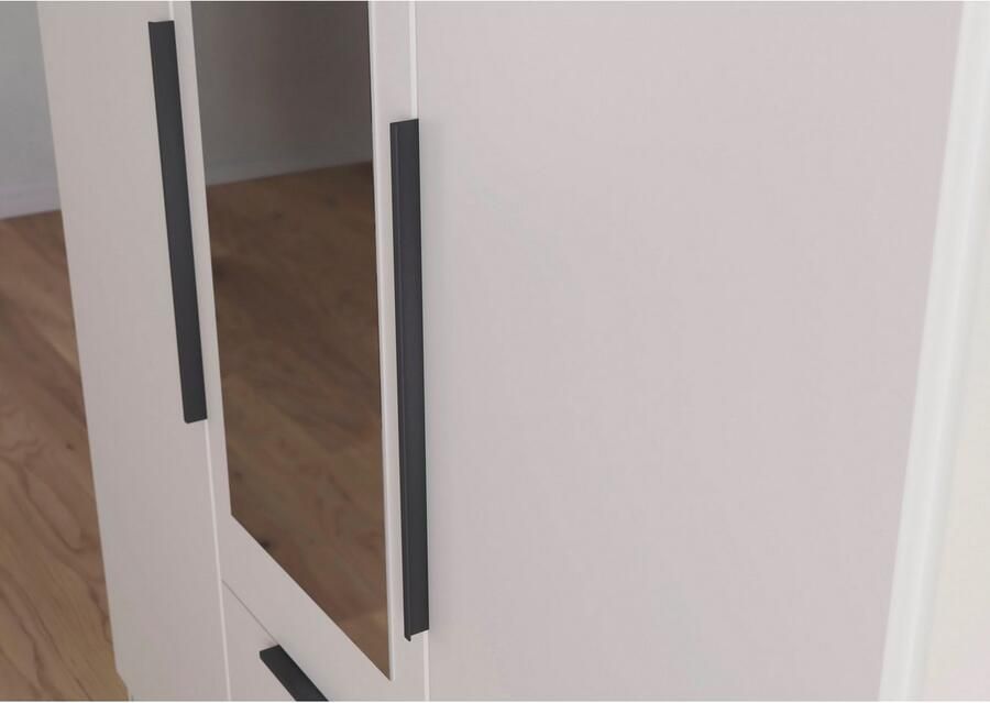 Rauch Draaideurkast Kledingkast garderobe KREFELD optioneel met spiegel met 3 greepvarianten incl. praktische lades made in germany - Foto 14