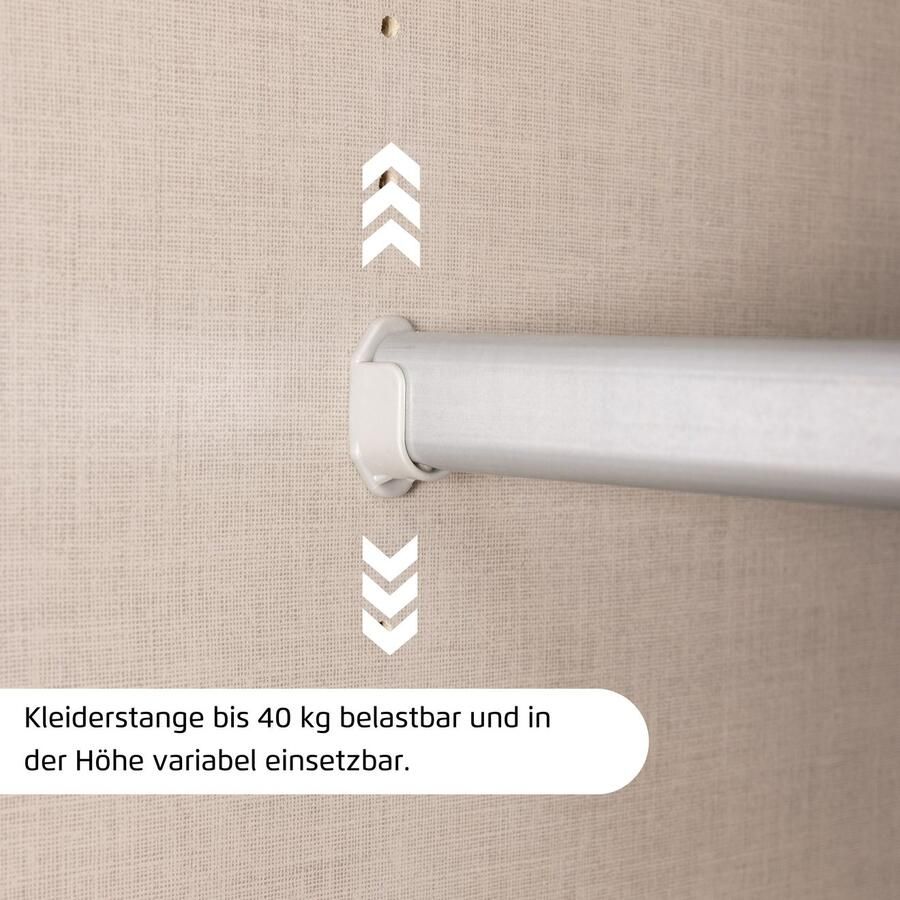 Rauch Draaideurkast Kledingkast garderobe KREFELD optioneel met spiegel met 3 greepvarianten incl. praktische lades made in germany - Foto 7