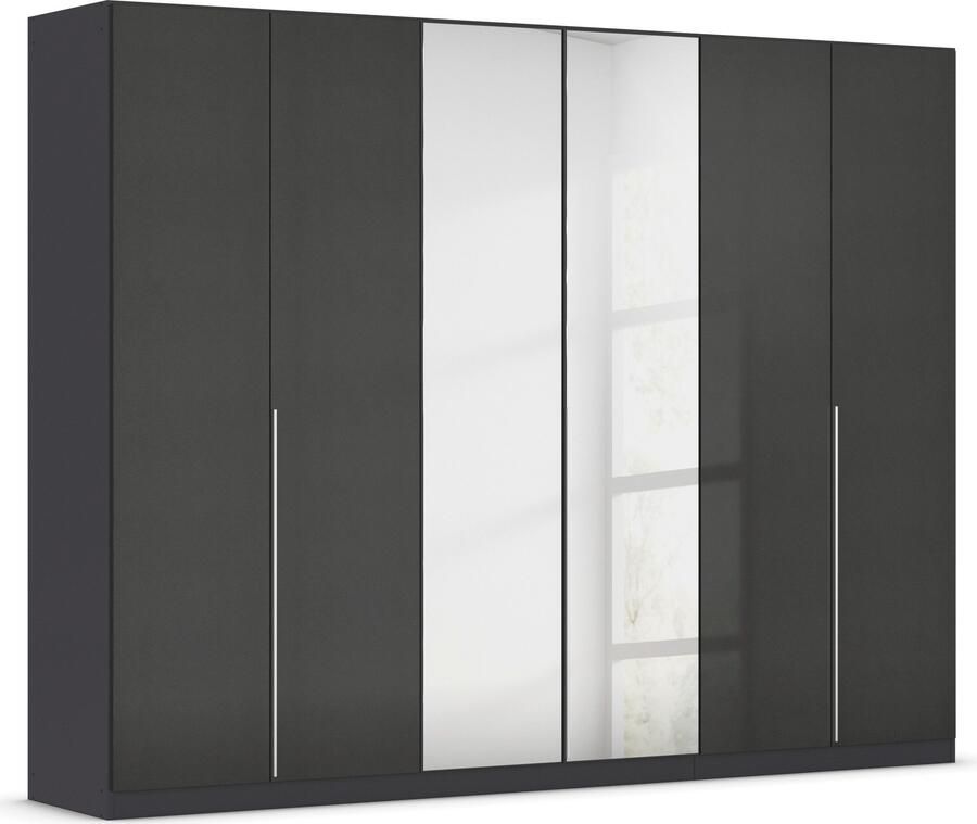 Rauch Draaideurkast Kledingkast kast garderobe AGORDO met decor- of hoogglansfront doordachte binnenuitrusting in 7 breedtes en 2 hoogtes made in germany - Foto 1