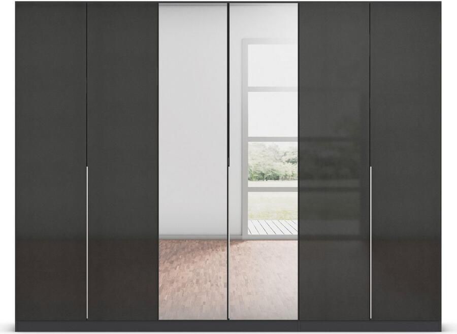 Rauch Draaideurkast Kledingkast kast garderobe AGORDO met decor- of hoogglansfront doordachte binnenuitrusting in 7 breedtes en 2 hoogtes made in germany - Foto 17