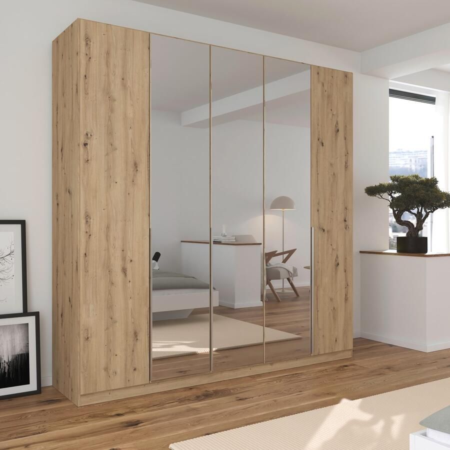 Rauch Draaideurkast Kledingkast kast garderobe AGORDO met decor- of hoogglansfront doordachte binnenuitrusting in 7 breedtes en 2 hoogtes made in germany - Foto 3