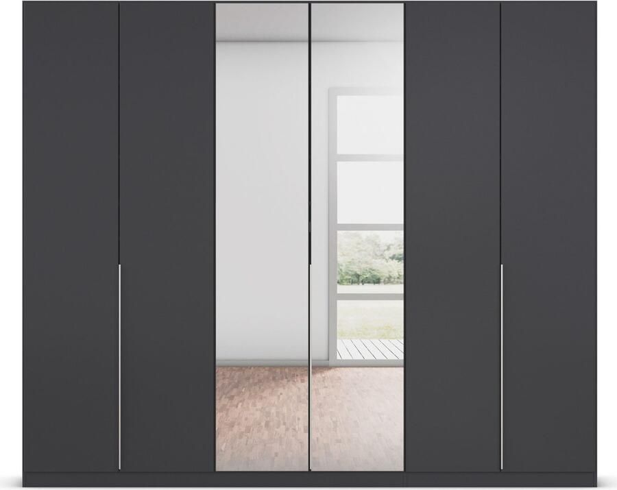 Rauch Draaideurkast Kledingkast kast garderobe AGORDO met decor- of hoogglansfront doordachte binnenuitrusting in 7 breedtes en 2 hoogtes made in germany - Foto 16